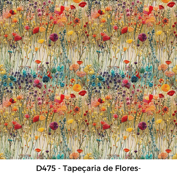 D475 - Tapeçaria de Flores