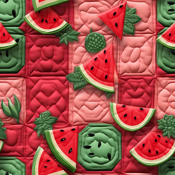 D1271 - Frutas Patch Melancias