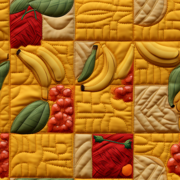 D1265 - Frutas Patch Bananas