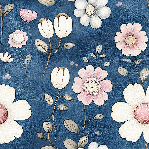 D1502 - Flor Amandita Azul