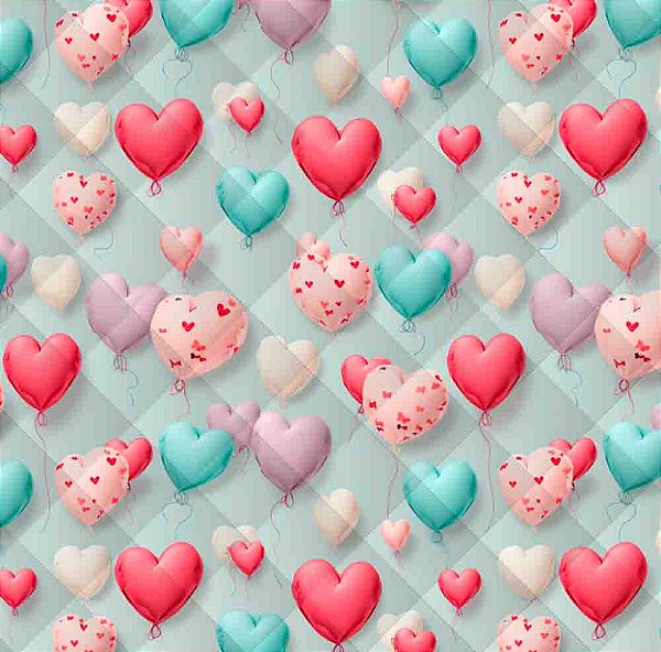 M060 - Matelassê Coração