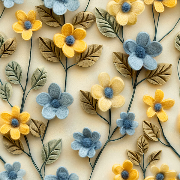 D1820 - Forget Me Not Amarelo