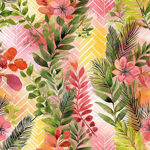 D1921 - Encantos do Bambu Folhagem