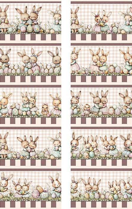 DP146 - BARRADO DUPLA COELHO PÁSCOA