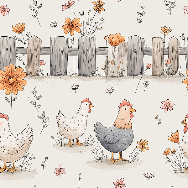 D2152 - Cocoricó Galinhas e Cerca