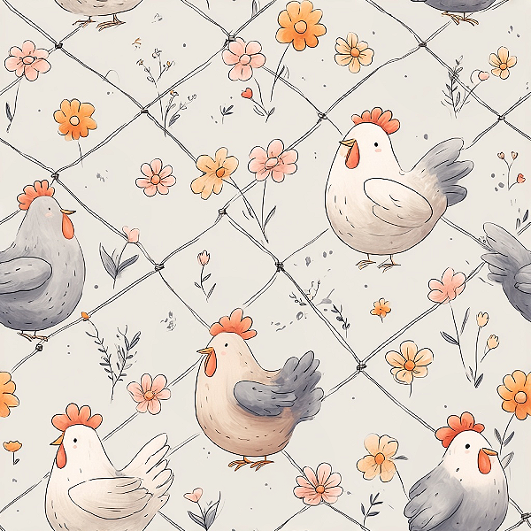 D2154 - Cocoricó Galinhas no Cercado