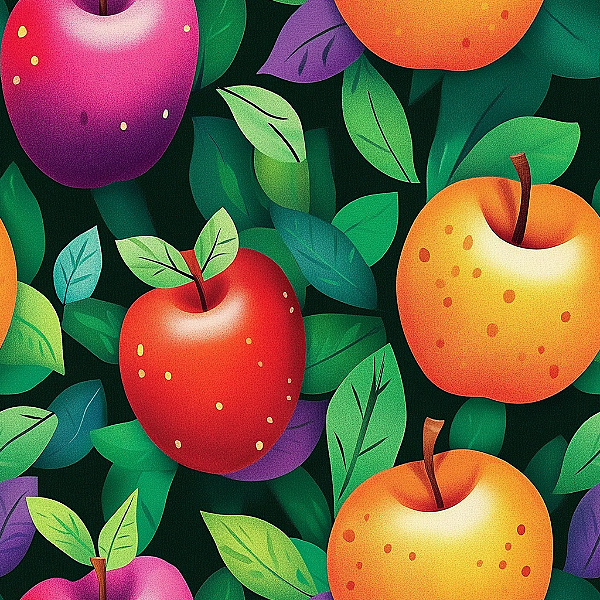 D2106 - Frutas Brilhantes Maçãs