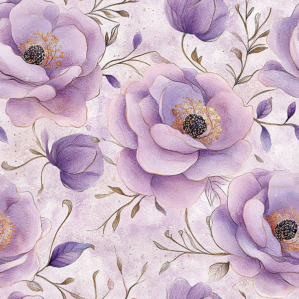 D2128 - Lavender Whispers Flor Lavanda