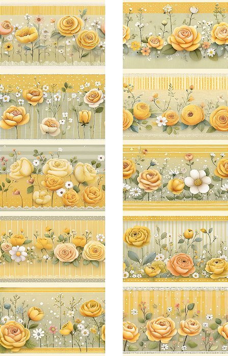 D2235 - BARRADO GOLDEN FLOWERS