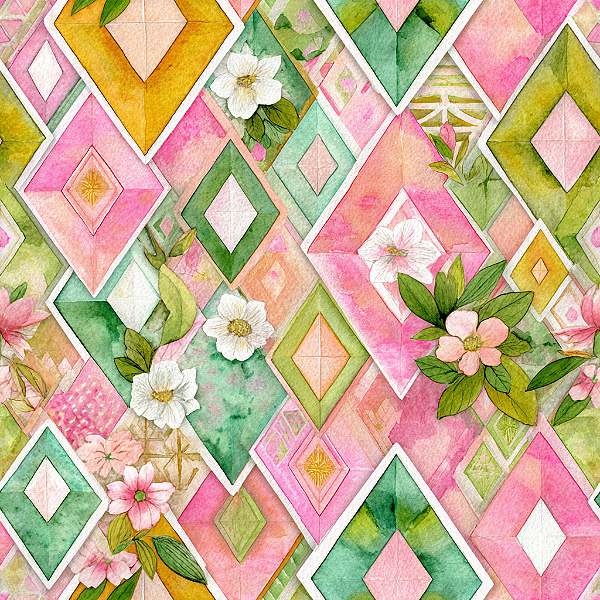 D2433 - Fabricando Ideias - Losangos