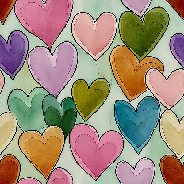 D2440 - Dany Atelie - Corações