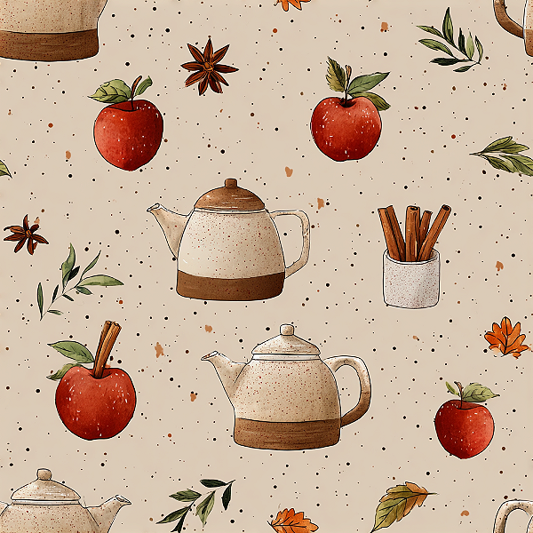 D2252 - Apple Ciannamon Bules e Maçãs