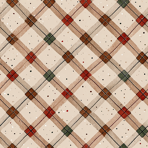D2255 - Apple Cinnamon Tartan