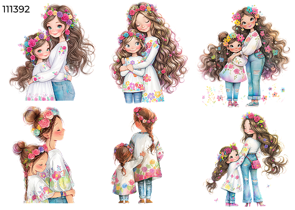 111392 - Mãe de Menina
