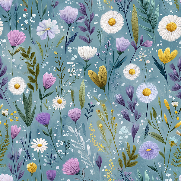 D2322 - Feathers Flora Margaridas