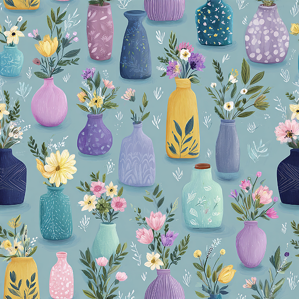 D2325 - Feathers Flora Vasos