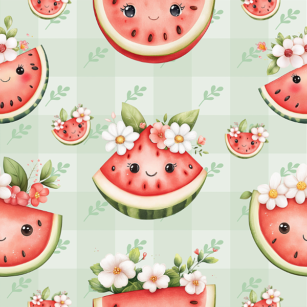 D2331 - Frutinhas 2 Kawaii Melancias
