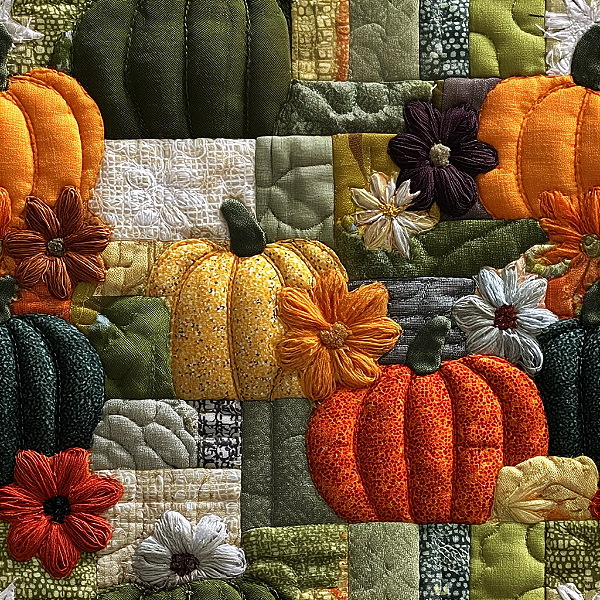 D2341 - Harvest Abóboras e Flores