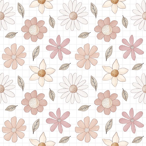 DF031 - Fraldinha Florzinhas