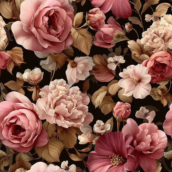 D2399 - Old Pink Flores