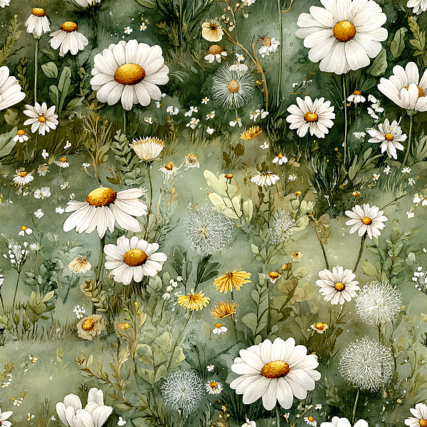 D2414 - Verdes Campos Margaridas