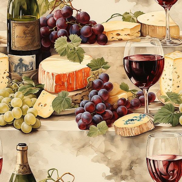 D2416 - Italia Mia VInho e Uvas