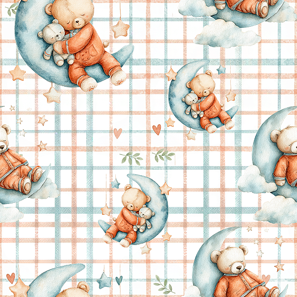 D2458 - Baby Bears Ursinhos na Nuvem