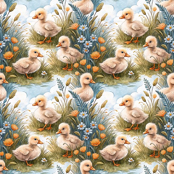 D2463 - Baby Duck Patinhos na Moita