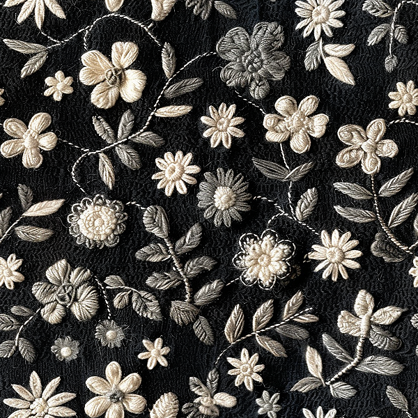 D2467 - Black Elegance Flores e Ramos