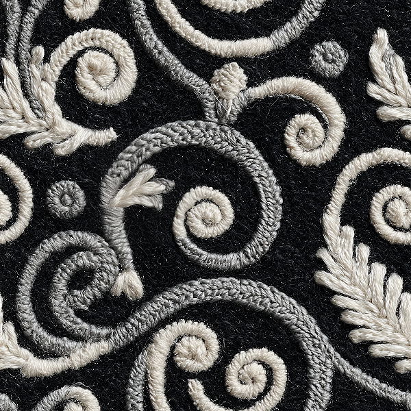 D2468 - Black Elegance Arabescos