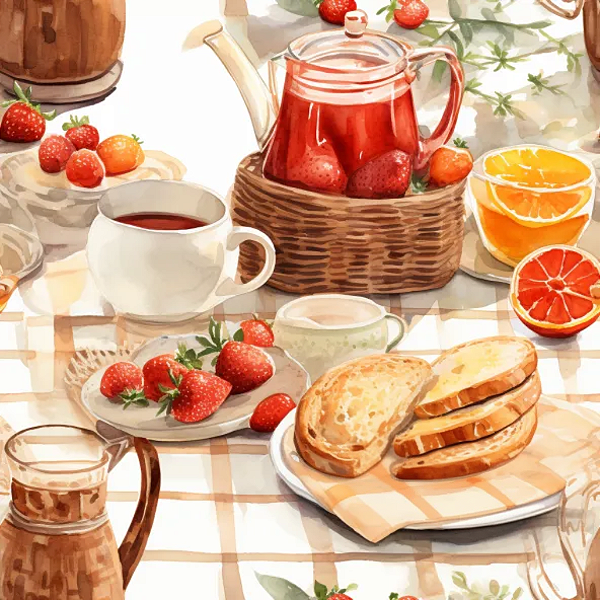 D2471 - Breakfast Bule de Chá