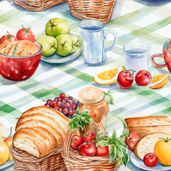 D2474 - Breakfast Pão e Fruta