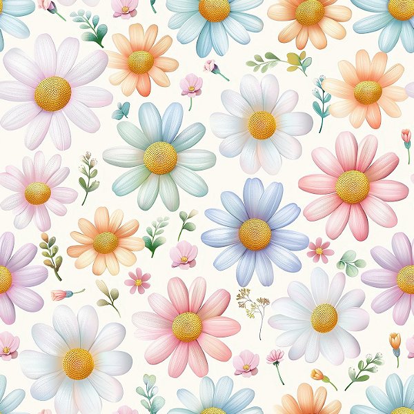 D2488 - Love Daisies Pastel Daisy