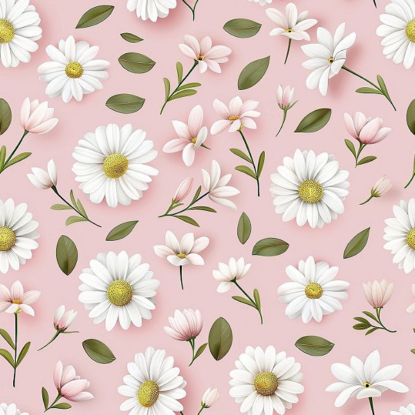 D2489 - Love Daisies Pink Daisy