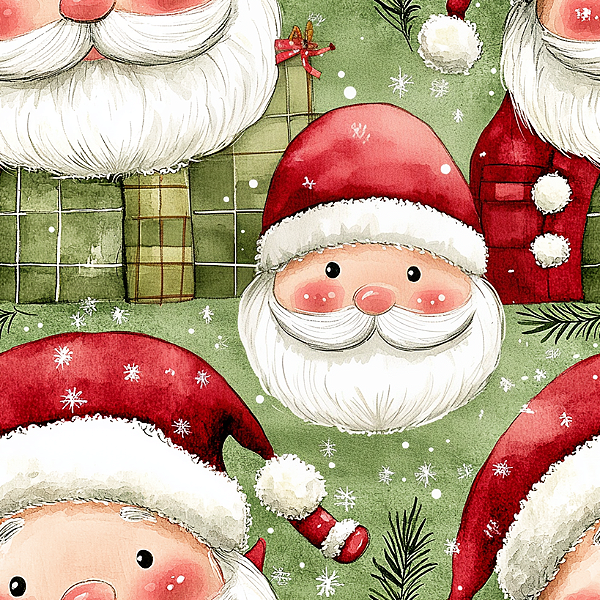 DN256 - NATAL 26 - Greeny Santa