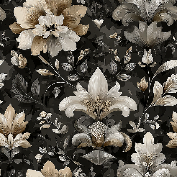 D2550 - Black Beauty Arabescos