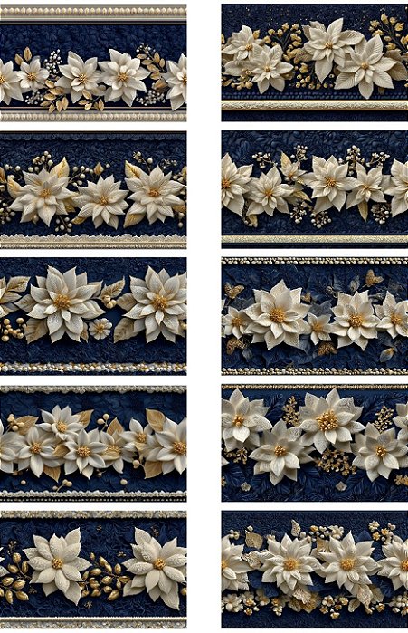 DN411 - Barrado Natal Quilt Marinho