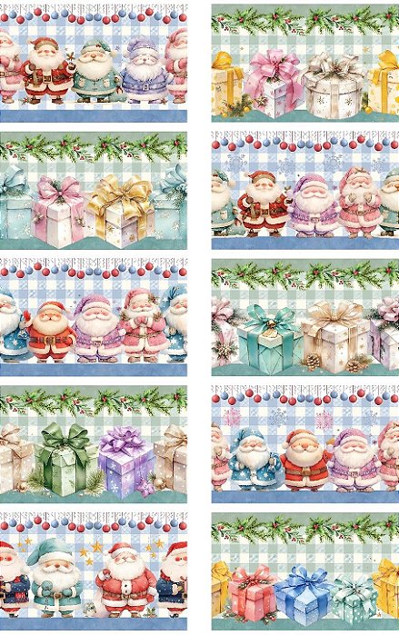 DN417 - BARRADO NATAL WATERCOLOR 2