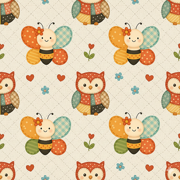 D2668 - Patch Garden Butterflies