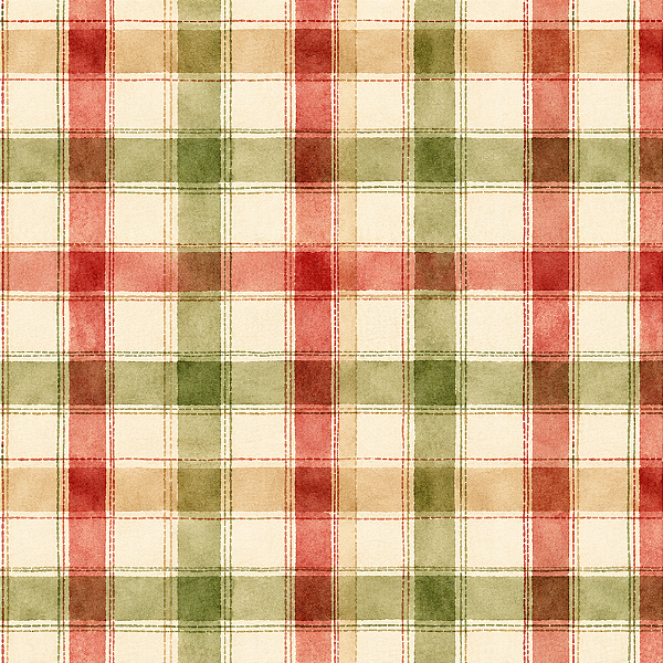 D2839 - New Apple Tartan Maçãs