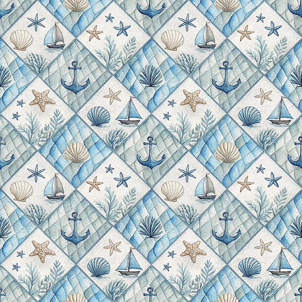 D2705 - Patch Oceano Âncora