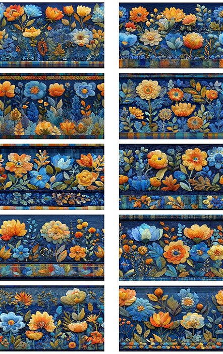 D2721 - BARRADO FLORAL ANTALYA