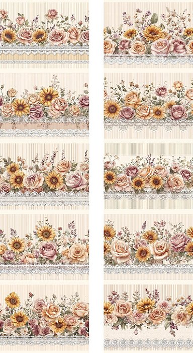 D2778 - BARRADO BLUSH ROSES