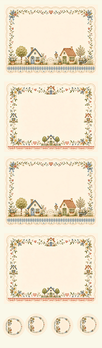 DS062 - Sarja Jogo Americana Country Cottage
