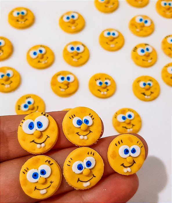 Mix de Confeitos Comestíveis Bob Esponja 30 unidades