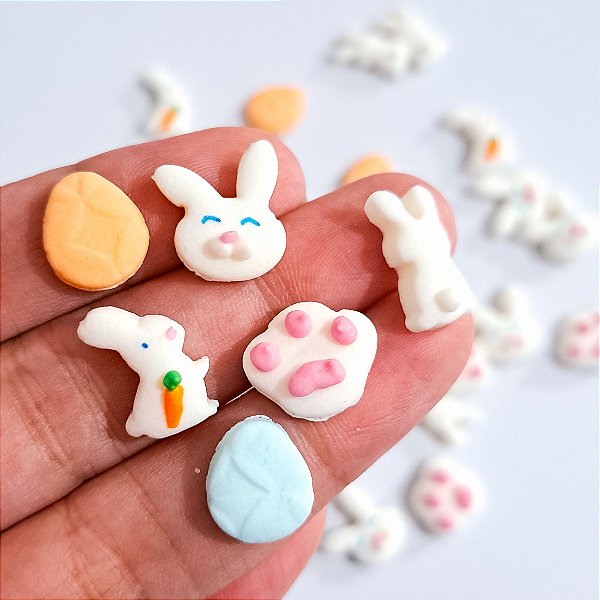 Mix de Confeitos Comestíveis de Páscoa 1,8cm 30 unidades