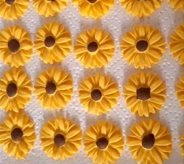 Mix de Confeitos Comestíveis Girassol 20 unidades