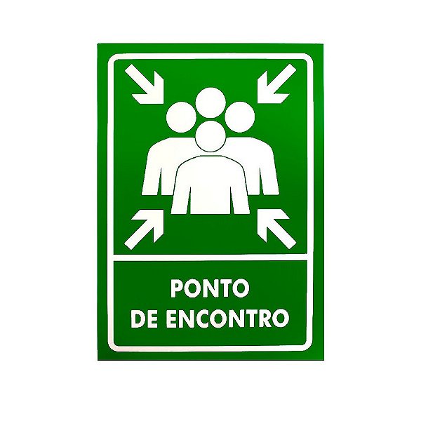 Placa Ponto de Encontro - S44