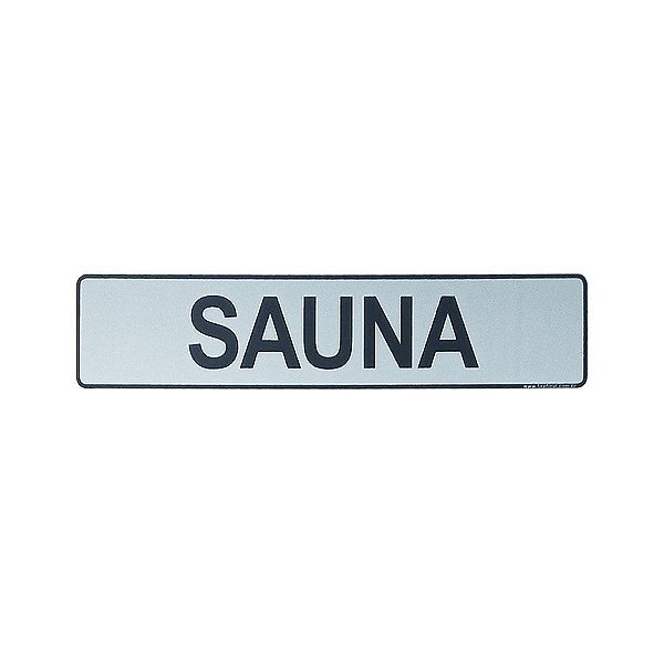 Placa Sauna 25 x 5 - Acrílico