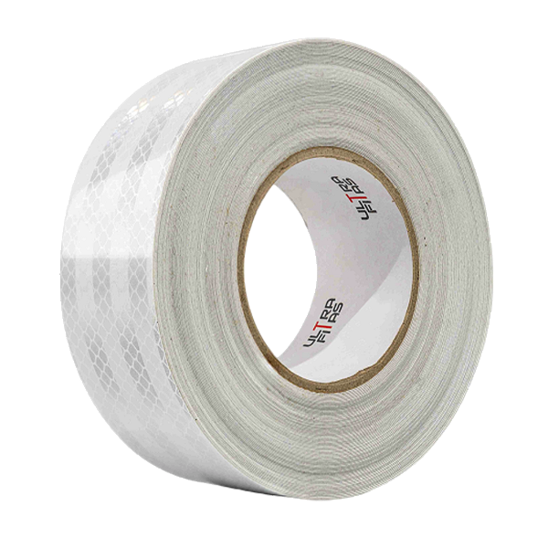 Fita Adesiva Refletiva Prismática Auto 50 mm X 30 metros  - Branca